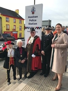 The Re-opening of Honiton Police Station