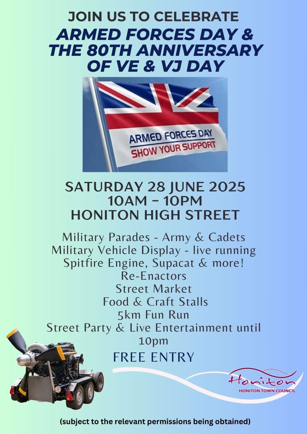 ARMED FORCES DAY & THE 80TH ANNIVERSARY OF VE & VJ DAY