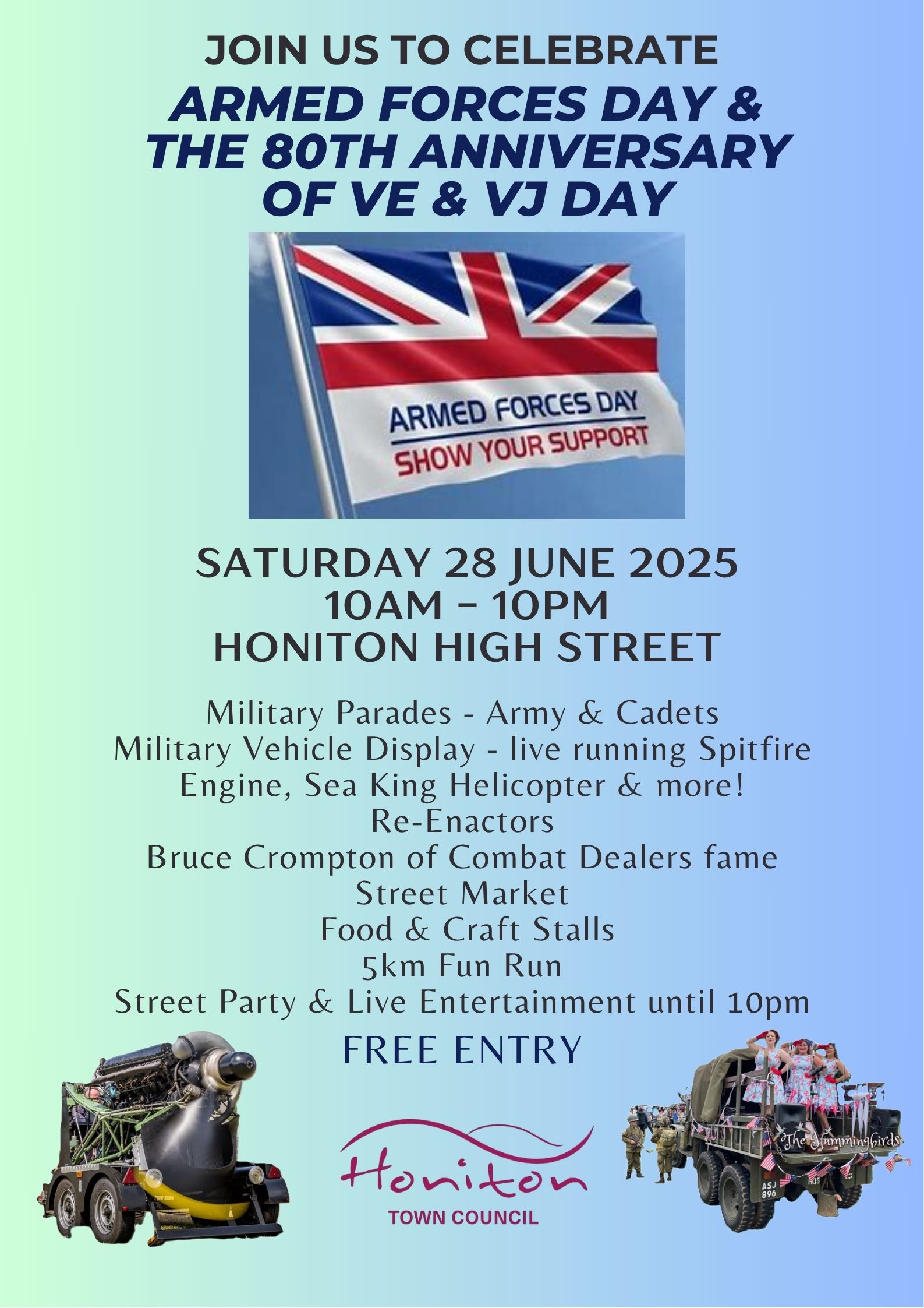 Armed Forces Day road closures