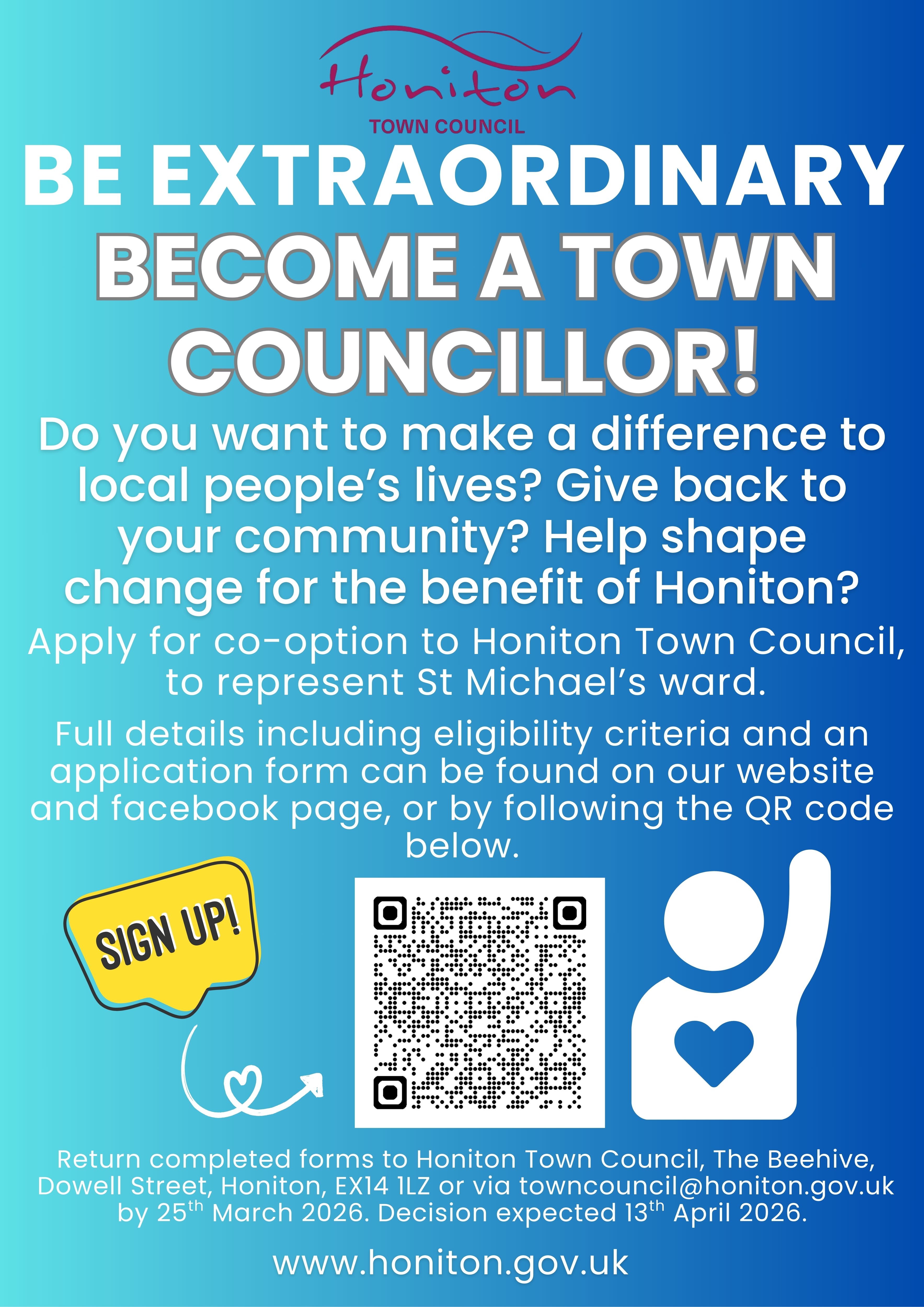 Honiton Town Council Needs You!