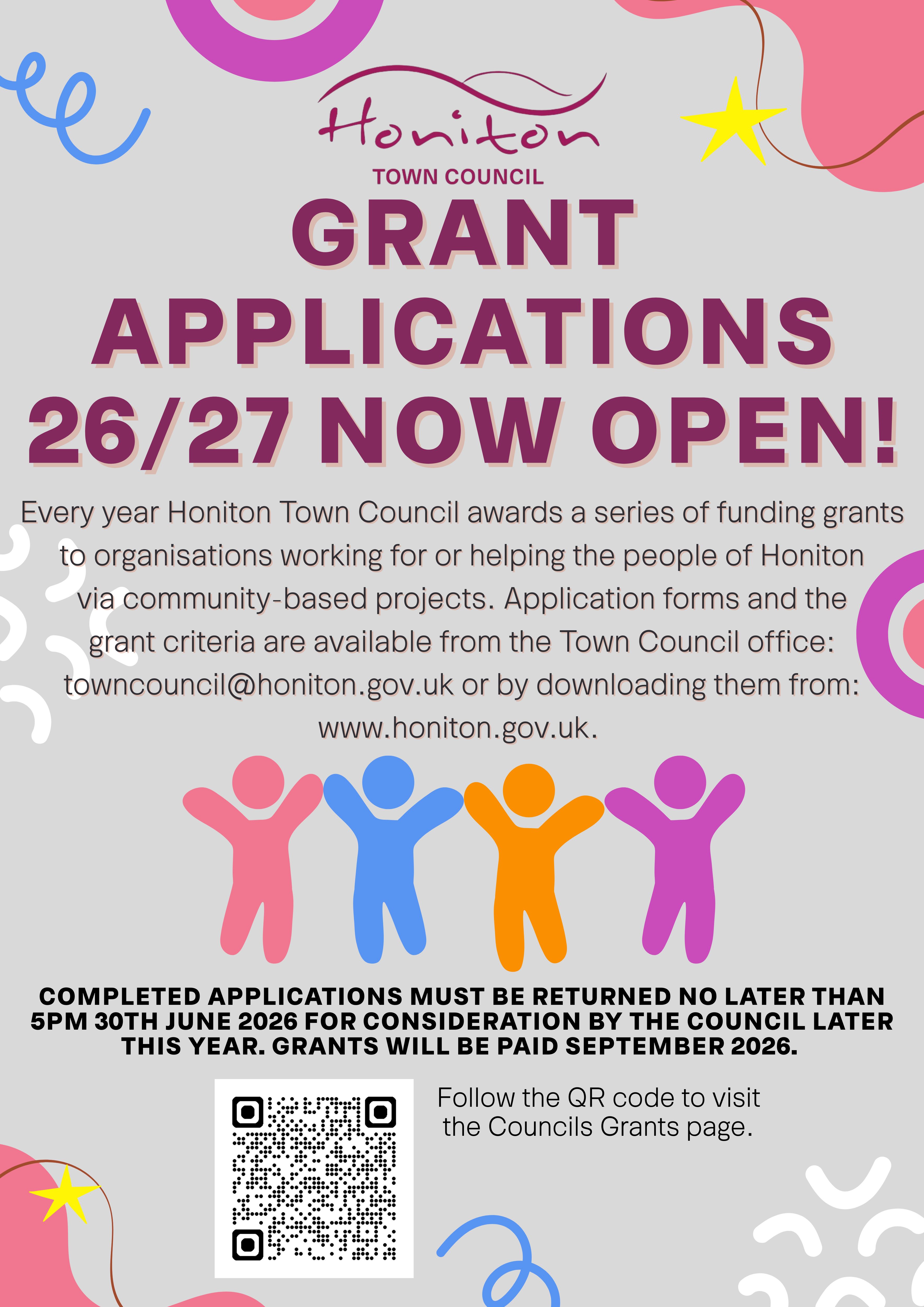 𝗚𝗿𝗮𝗻𝘁 𝗮𝗽𝗽𝗹𝗶𝗰𝗮𝘁𝗶𝗼𝗻𝘀 𝗻𝗼𝘄 𝗼𝗽𝗲𝗻