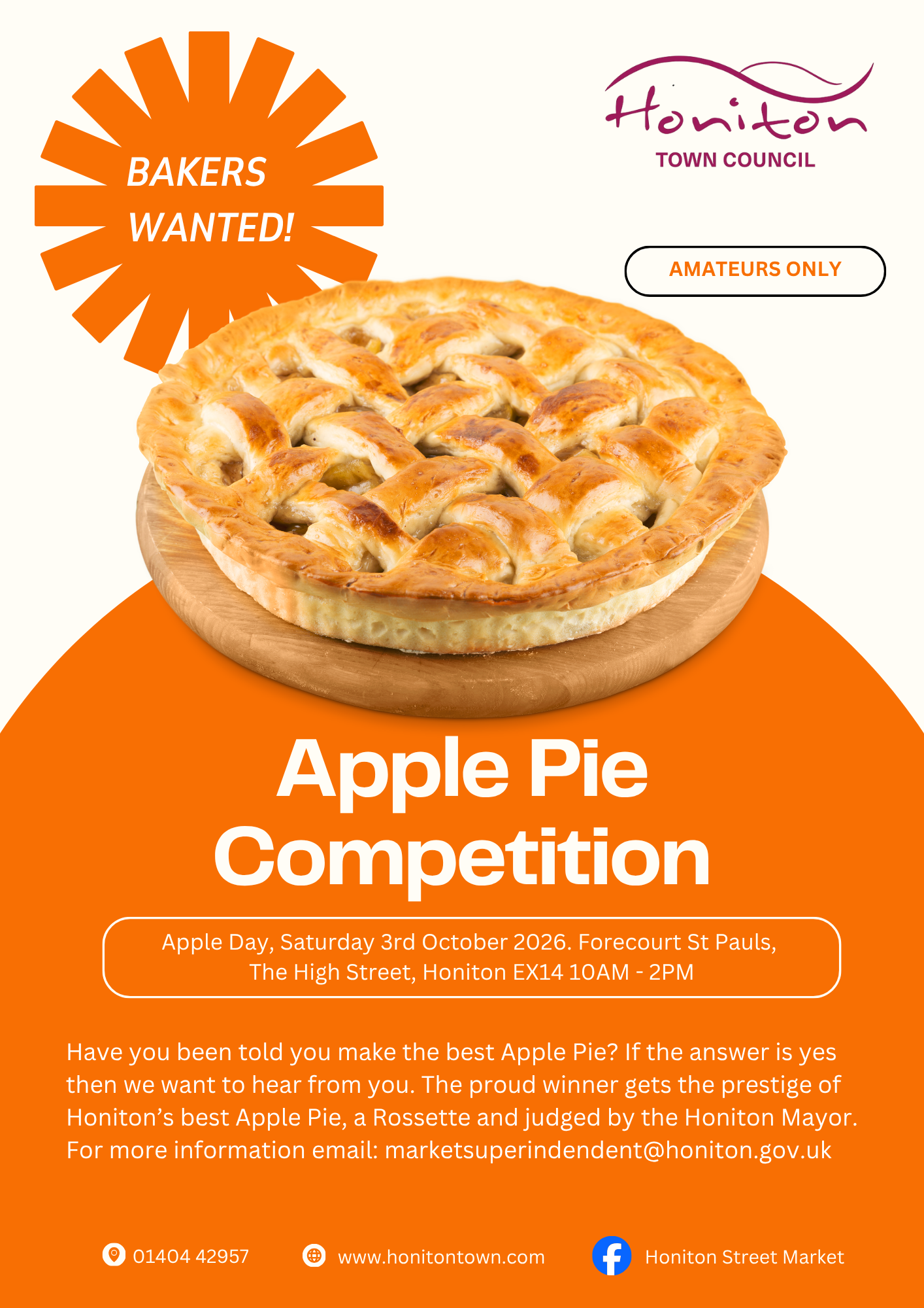 Apple Pie Competition